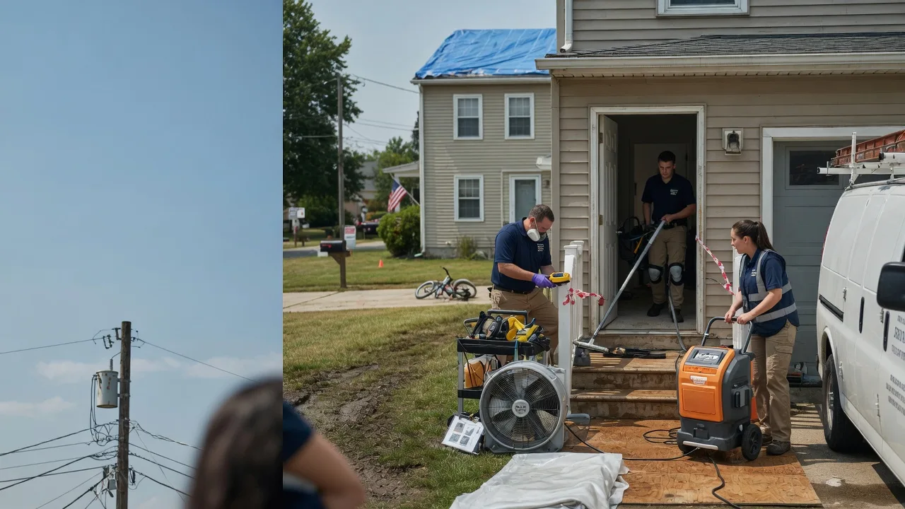 Water Damage Repair in Powderly, KY near me